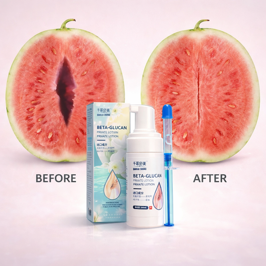 महिलाको गोप्य योनी Tighting and Whitening को लागि - glucan intimate care lotion and tube ( All set )