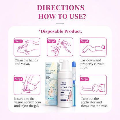 महिलाको गोप्य योनी Tighting and Whitening को लागि - glucan intimate care lotion and tube ( All set )